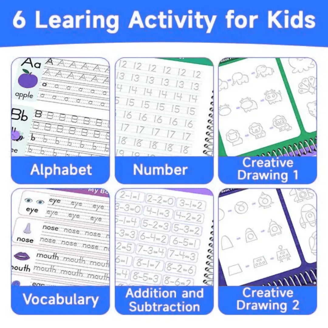 LetterLeap™ Workbook - From Scribbles to Success Curestep
