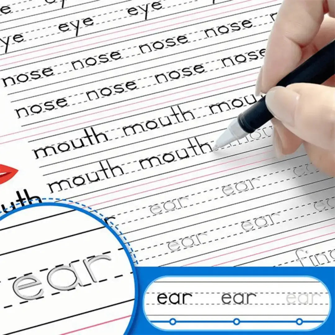 LetterLeap™ Workbook - From Scribbles to Success Curestep