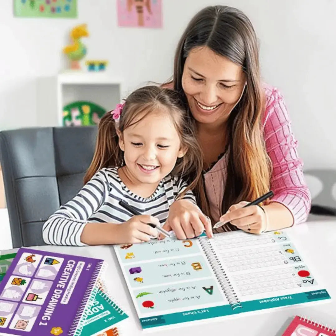 LetterLeap™ Workbook - From Scribbles to Success Curestep