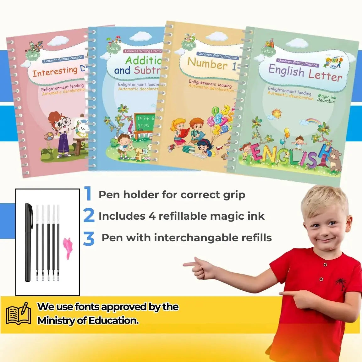 LetterLeap™ Workbook - From Scribbles to Success Curestep