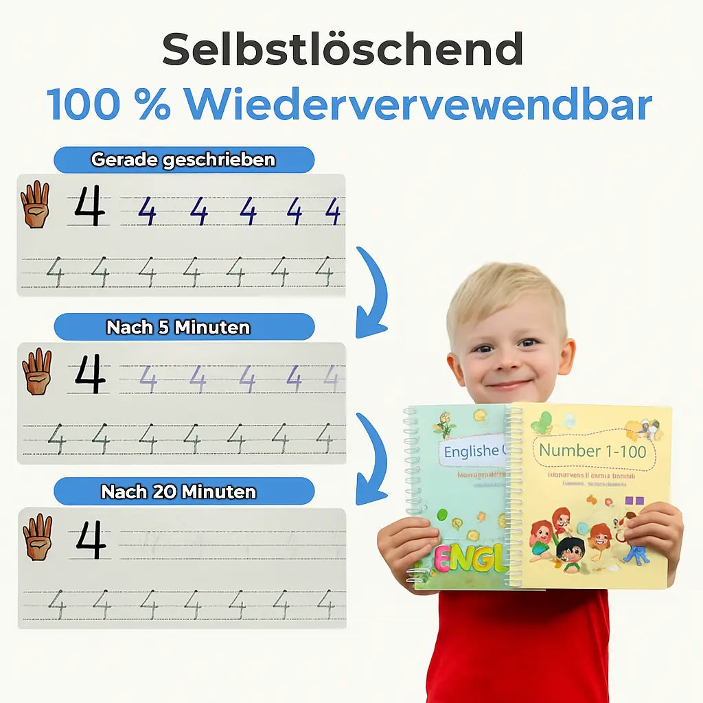 LetterLeap™ Arbeitsbuch – Von Kritzeleien zum Erfolg Curestep