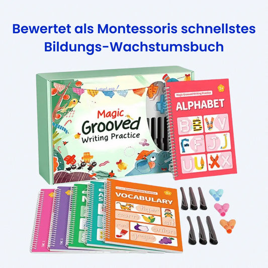 LetterLeap™ Arbeitsbuch – Von Kritzeleien zum Erfolg Curestep