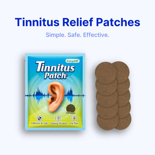 Tinnitus Relief Patches - 12 Pieces Curestep