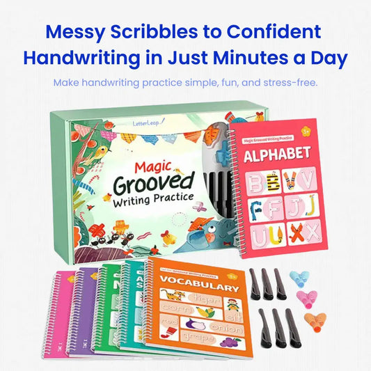 LetterLeap™ Workbook - From Scribbles to Success Curestep