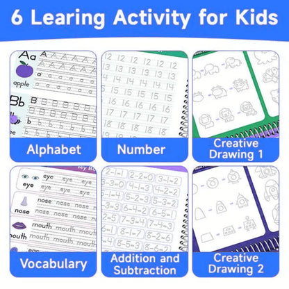 LetterLeap™ Workbook - From Scribbles to Success Curestep